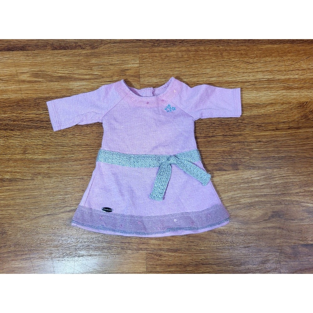 American Girl TRULY ME LILAC DRESS for 18" Doll Shoes Meet Outfit NEW IN BOX